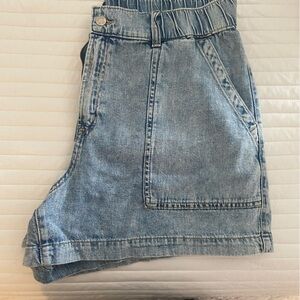 GAP Light Blue Denim Women Shorts